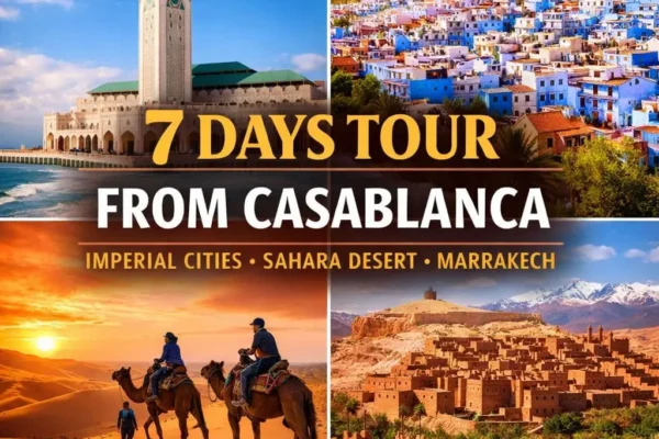 7 Days Tour From Casablanca